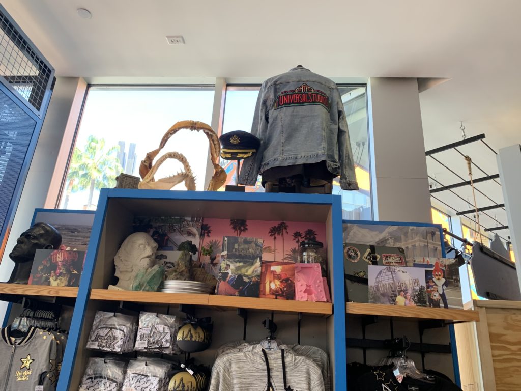 New retro theming and merch at the old Universal Studios Store at CityWalk