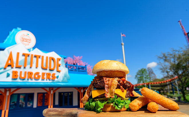 Altitude Burgers at SeaWorld Orlando