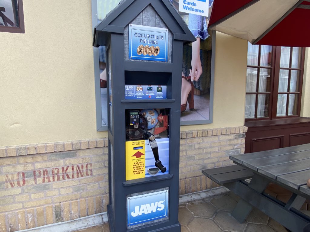 Pressed pennies at Universal Orlando Resort