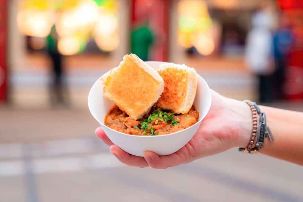 Pav Bhaji from Universal's Mardi Gras