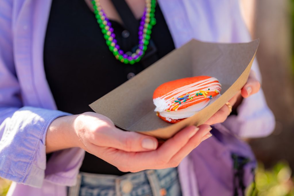 Orange Whoopie Pie at Universal Mardi Gras