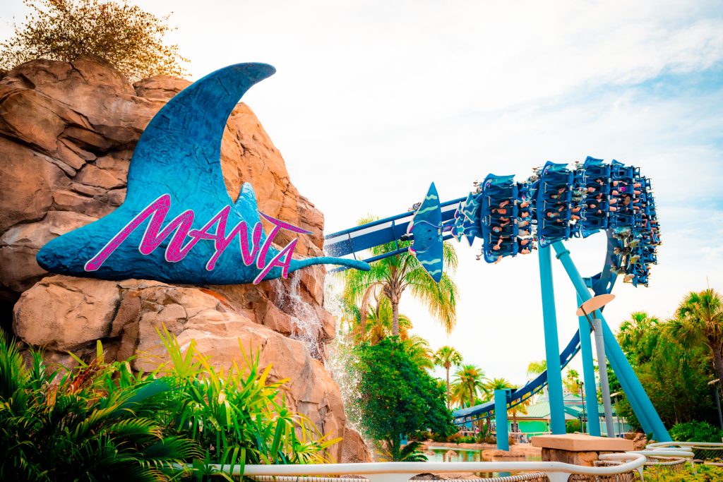 Manta at SeaWorld Orlando