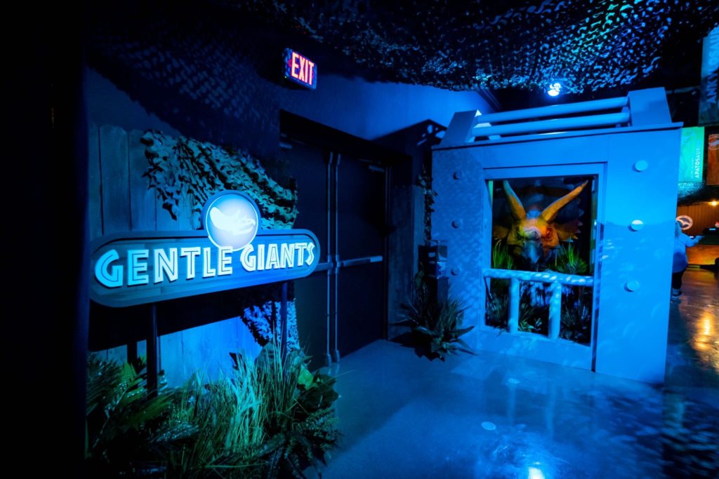 The Gentle Giants section of the Jurassic World Tribute Store