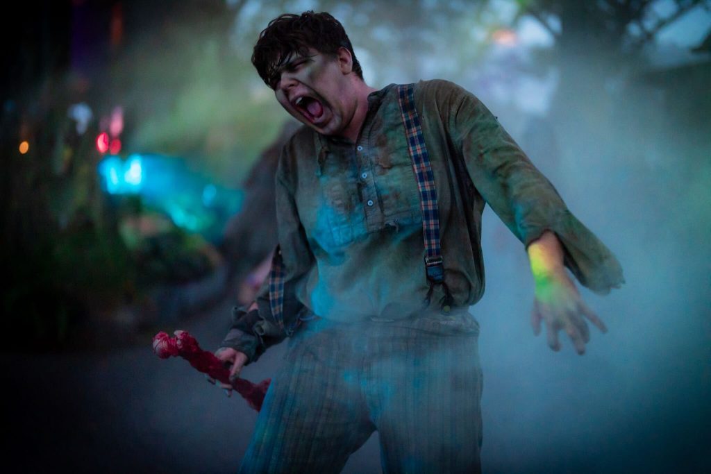 Swamp of the Undead Scare Zone at Halloween Horror Nights 2024