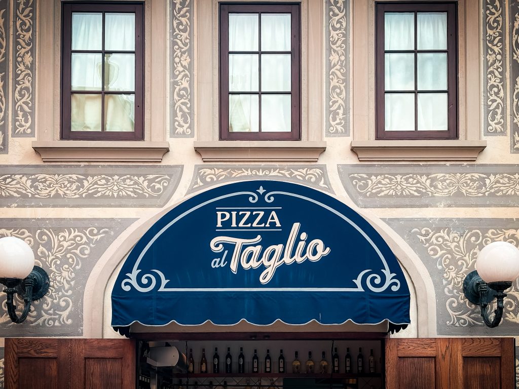 Pizza al Taglio at EPCOT