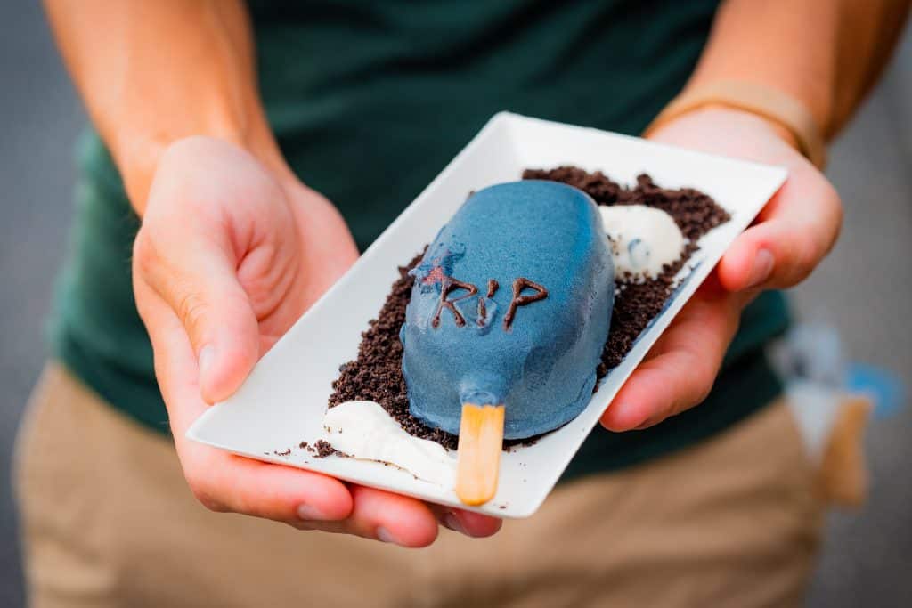 Tombstone Red Velvet Cake Pop